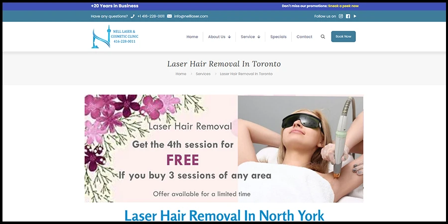 Best Laser Hair Removal TORONTO 