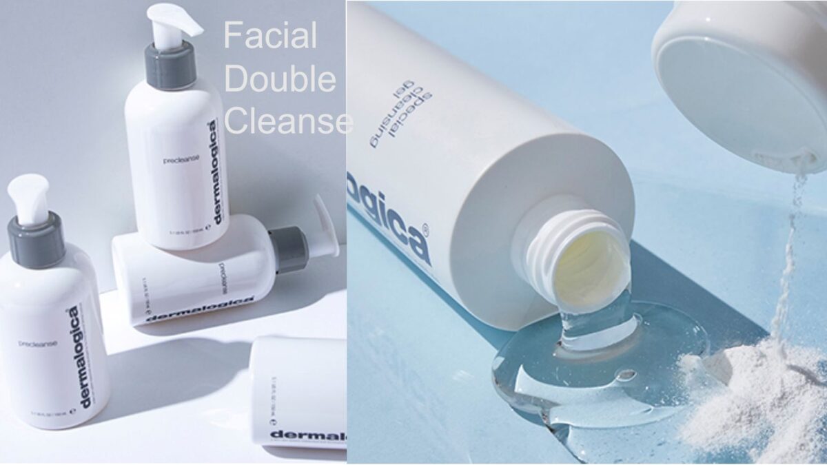Facial double cleanse