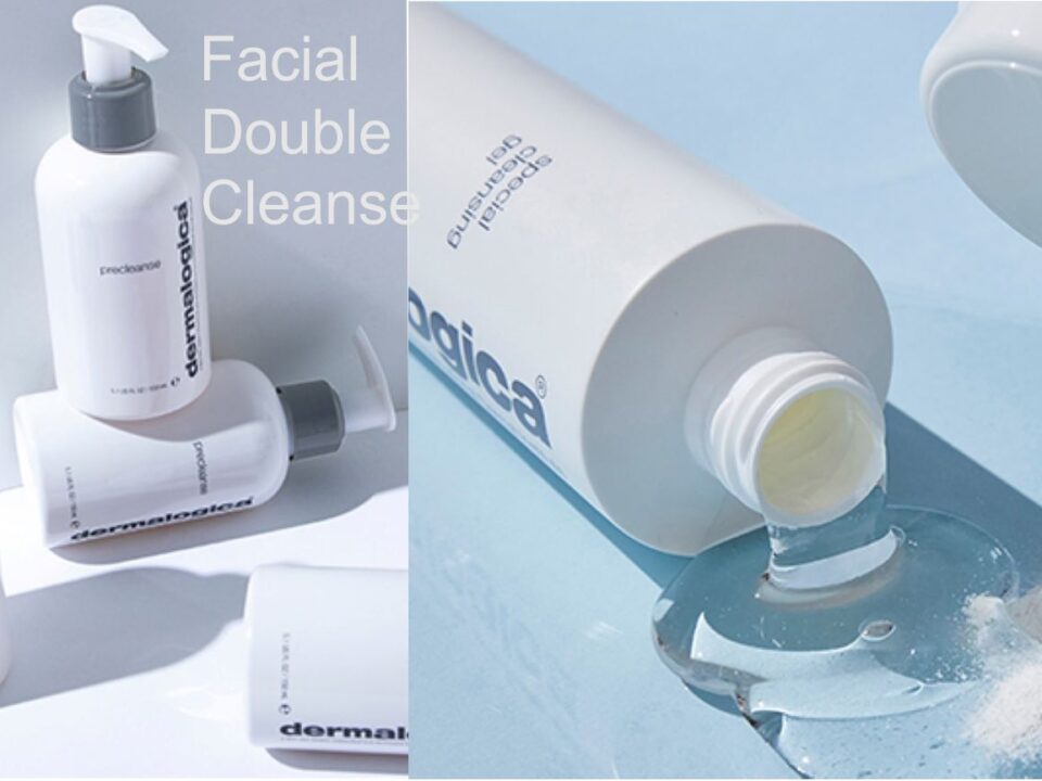 Facial double cleanse